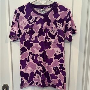 Ripndip Purple and Pink Short Sleeve Tees
